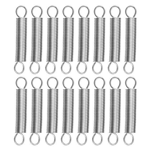 FRCOLOR  20 Pcs Tension Spring Small Springs Compression Stainless Steel