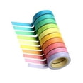 thumbnail image 1 of FRCOLOR 20 Rolls Transparent Masking Tape Adhesive Tape Gift Packaging Tape 3.5*0.7cm, 1 of 8