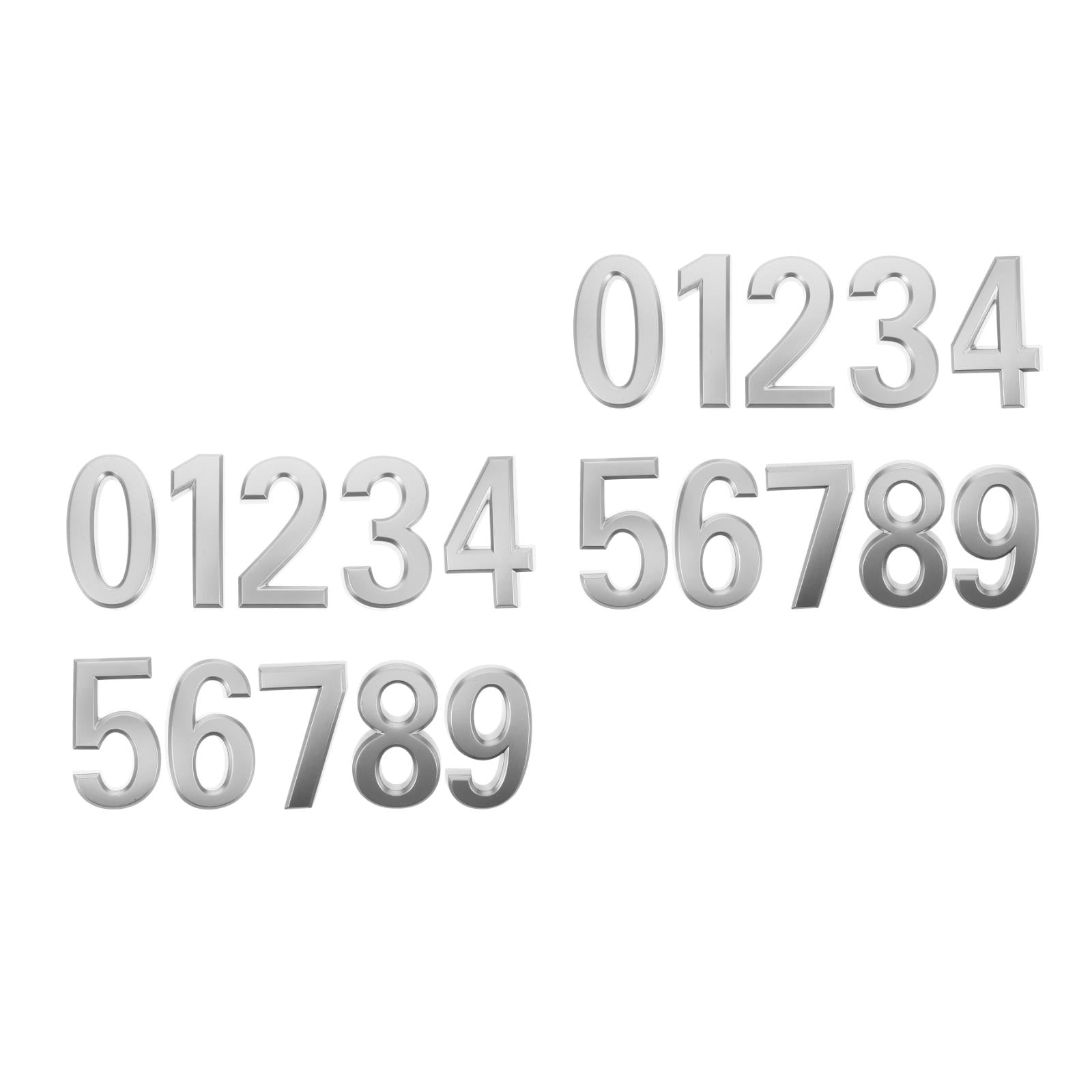 FRCOLOR 20 pcs 3d Mailbox Numbers House Numbers 0-9 Door Numbers ...