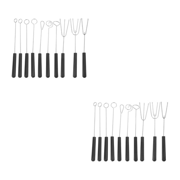 FRCOLOR 20 pcs Cheese Dipping Forks Chocolate Fondue Tools Cheese Fondue Picks Kitchen Gadgets Cheese Melting Tools Cheese Fondue Tools Candy Dipping Tools