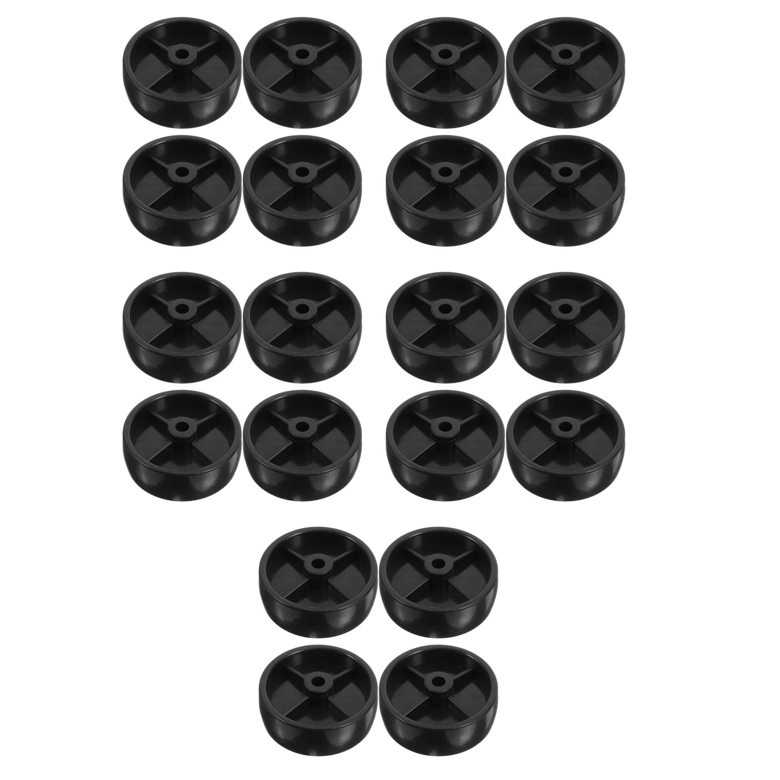 FRCOLOR 20 pcs  Universal Casters Patio Heaters 3 Inch Heavy Duty Caster Wheels for Storage Racks Furniture Easy to Install