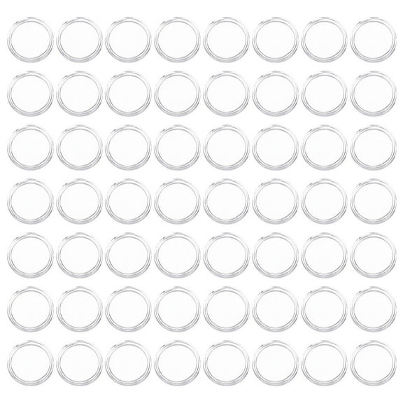 FRCOLOR 200 Pieces Clear Coin Capsules Containers Boxes Holders 21mm Coin Protective Case