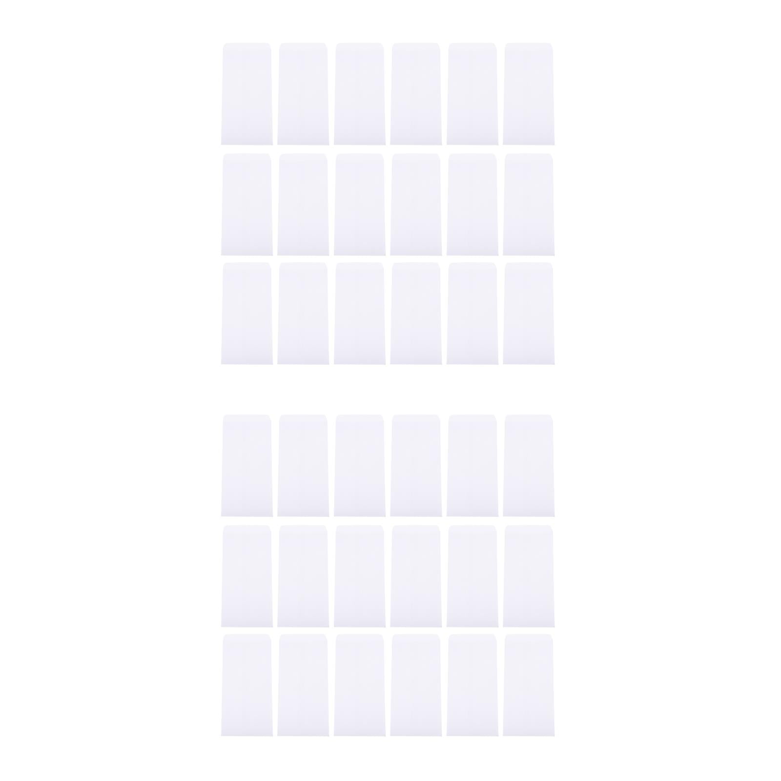 TAILTOSS  White Paper Cash Envelopes Self-Seal for Home and Office 200Pcs