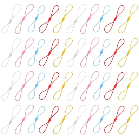 LABSERRON 200Pcs Portable Elastic Cell Phone Strap with DIY Personalization Use