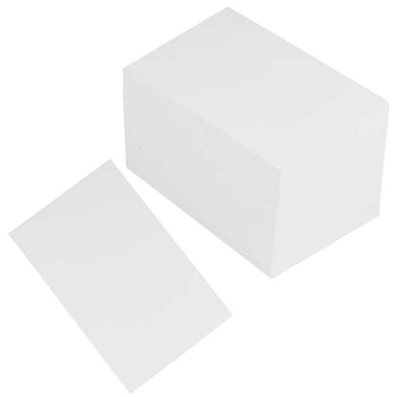 WRISTBIQUE Blank Cards Message Cards White 200Pack Wedding