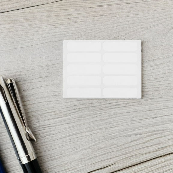 FRCOLOR 200pcs No-Iron Washable Name Labels for Clothing Self-Adhesive Fabric Tags for Daycare Nursing Home for T-Shirts Backpacks Shoes