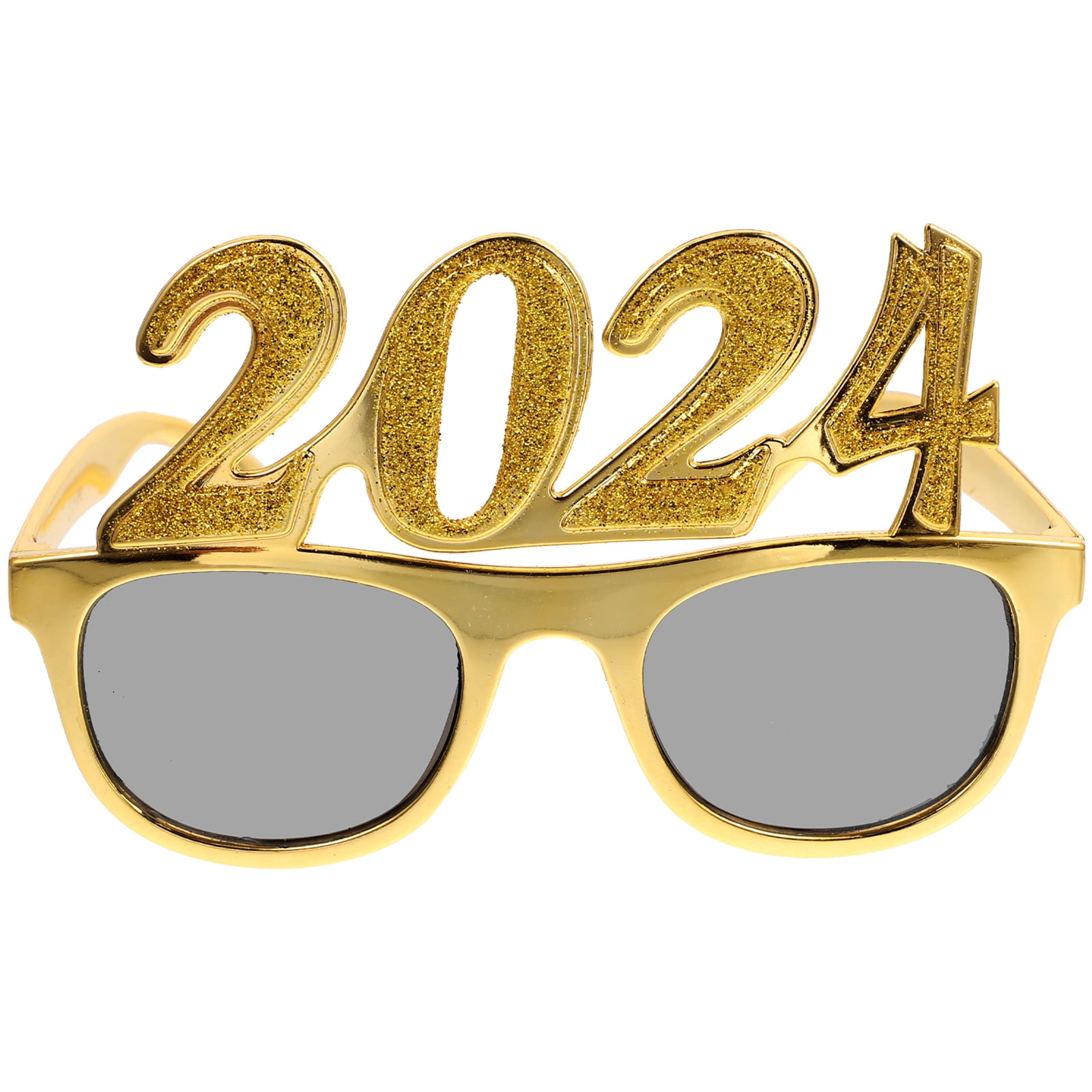 FRCOLOR 2025 Sunglass Number Eyeglass Decorative New Year's Eve Party