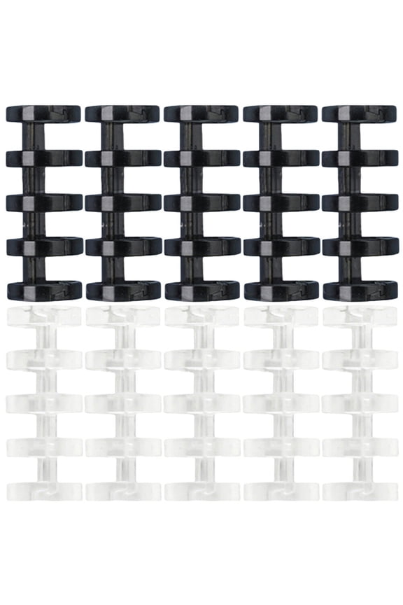 FRCOLOR 20Pcs Loose Leaf Binder Rings Notebook Spiral Binding Coils Section Loop Wire Binding Rings