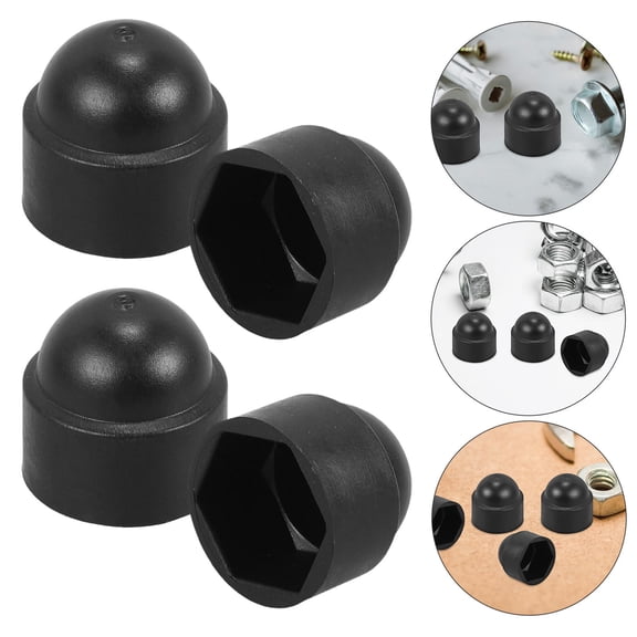 KAKOWELY Hexagon Screw Cap Bolt Covers 20pcs - Protective Insulation Caps for Bolts and Screws