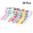 thumbnail image 1 of FRCOLOR 20Pcs Craft Tape Gradient Color Easy to Remove Adhesive Tape for Journals and Albums, 1 of 8