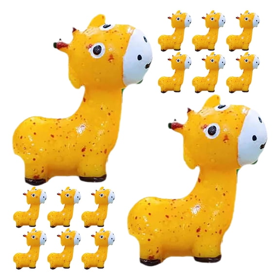 LABSERRON Adorable Resin Giraffe Decor for Multi-Function Use in Gardens and Tables