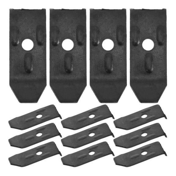 CIMAXIC 20pcs Adjustable Iron Table Leg Levelers Furniture Hardware Fasteners 1.6x0.6x0.2in for Stability and Support
