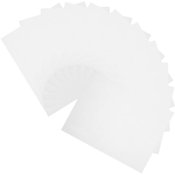 FRCOLOR 20pcs Heat Shrink Sheets Cuttable Heat Shrink Material Shrink DIY Handicraft Making Sheets