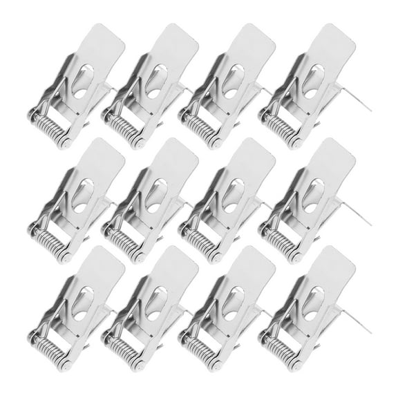 FRCOLOR 20pcs Recessed Light Retaining Clip Recessed Light Accessory Recessed Lighting Springs Clips Recessed Light Clip Panel Lamp Clamp Light Spring Clips Panel Lamp Spring Clip