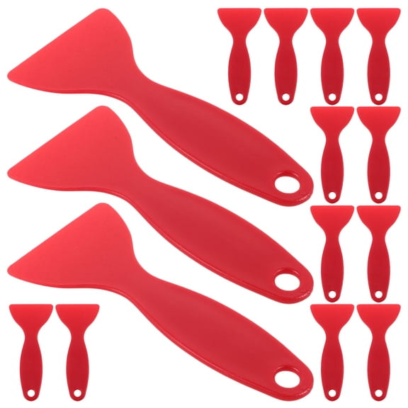 FRCOLOR 20pcs Reusable Ice Shovel Frost Shovel Frost Remover Refrigerator Ice Spatula