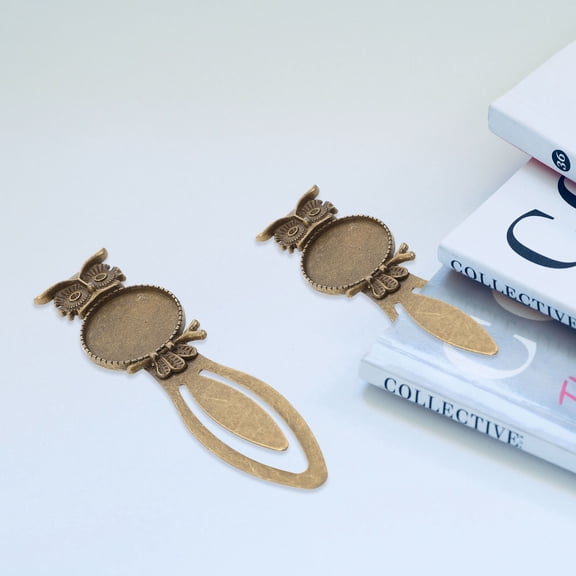 FRCOLOR 20pcs Unique Bookmarks Adorable Owl Shape Bookmarks Delicate Gift Bookmarks