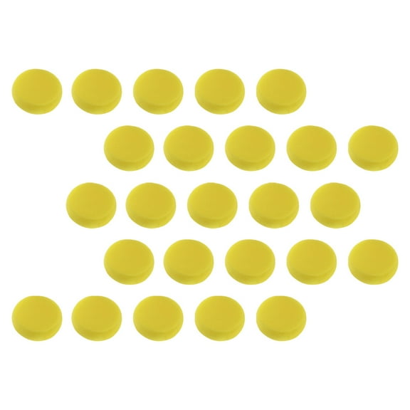 FRCOLOR 25 Pcs Round Sponge Painting Craft Supplies Face Child