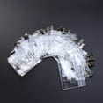 thumbnail image 1 of FRCOLOR 25 Pcs Transparent Waterproof Horizontal Business ID Badge Holder with Retractable Adjustable Lanyards Neck Straps Badge Clips for Office School Social events, 1 of 8