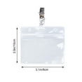 thumbnail image 1 of FRCOLOR  25 Pcs Weather Resistant Badge Holder Social Event, 1 of 8