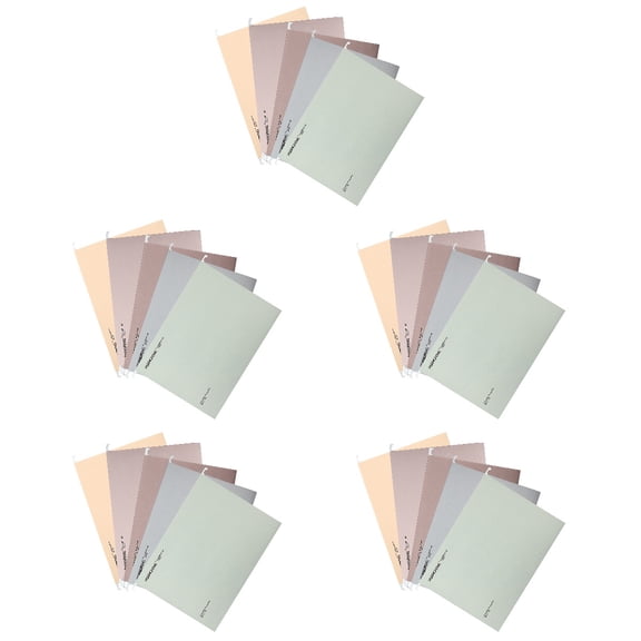 FRCOLOR 25 pcs  Hanging File Folder Frames Portable Receipt Folders Functional Office Supplies