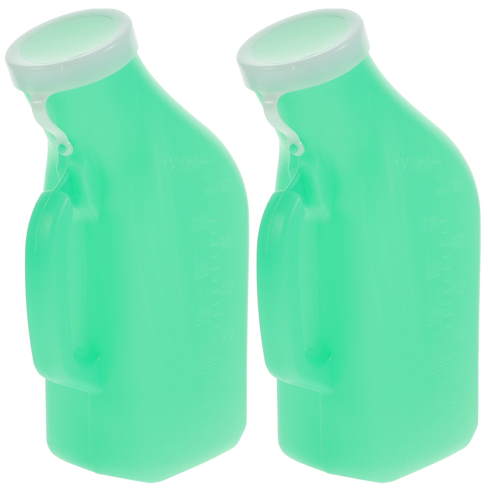FRCOLOR 2PCS 1200ml Men's Portable Outdoor Urine Bottle Urine Collector