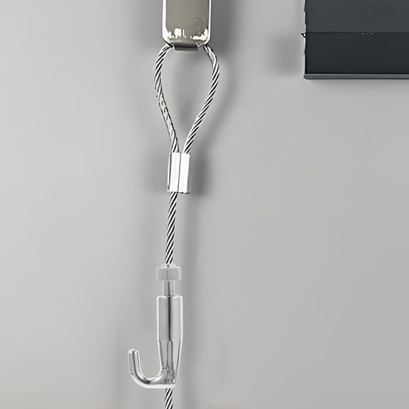 FRCOLOR 2PCS Picture Frame Hangers Gallery Hanging Hooks Picture Hanging Hardware Picture Frame Hooks Picture Hanging Supplies Frame Hangers