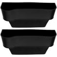 thumbnail image 1 of FRCOLOR 2Pcs Car Console Organizer in Rectangular Shape for Car Accessory, 1 of 8