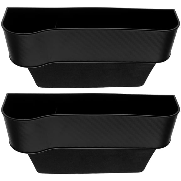 FRCOLOR 2Pcs Car Console Organizer in Rectangular Shape for Car Accessory