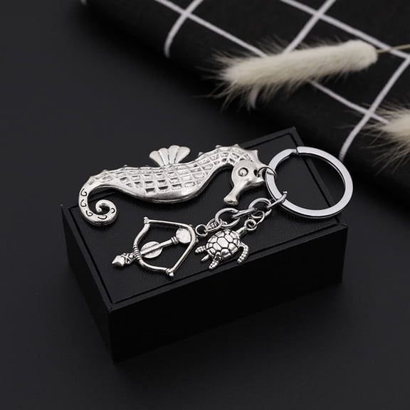 LABSERRON Detail Decorative Keychain Durable 2Pcs