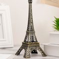 thumbnail image 1 of FRCOLOR 2Pcs Eiffel Tower Model Figurine Zinc Alloy for Office Ornament 11.8x3x3in, 1 of 8