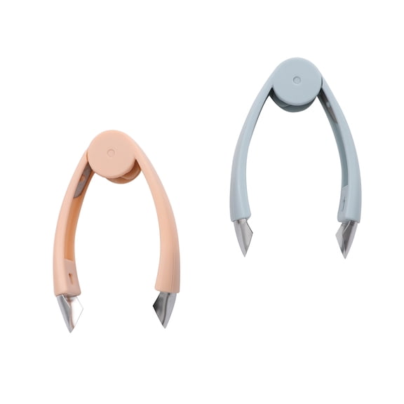 PAMINGONO 2Pcs Pineapple Eye Remover Stainless Steel Cutter with Non Slip Handle for Fruit Use