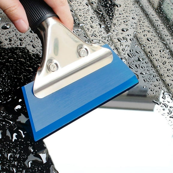 PAMINGONO Car Mirror Accessories Scraper Rubber 2Pcs Random Color