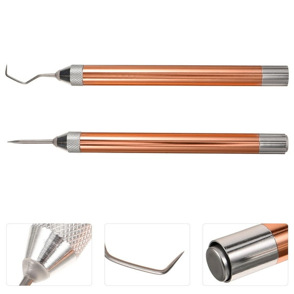 FRCOLOR 2Pcs Vinyl Weeding Tools Precision Vinyl Weeding Tool Crafts Making Tools for Craft