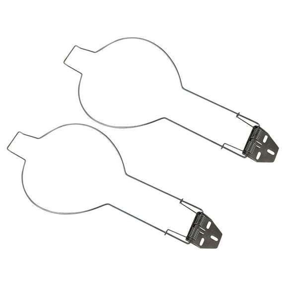 FRCOLOR 2Pcs Black Hat Holder for Truck Car Mounted Steel Rack Sturdy Interior Accessory