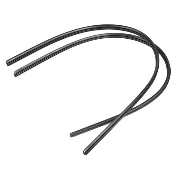 FRCOLOR 2pcs 28 inch Universal Car Frameless Windshield Wiper Rubber Strips Wiper Arm