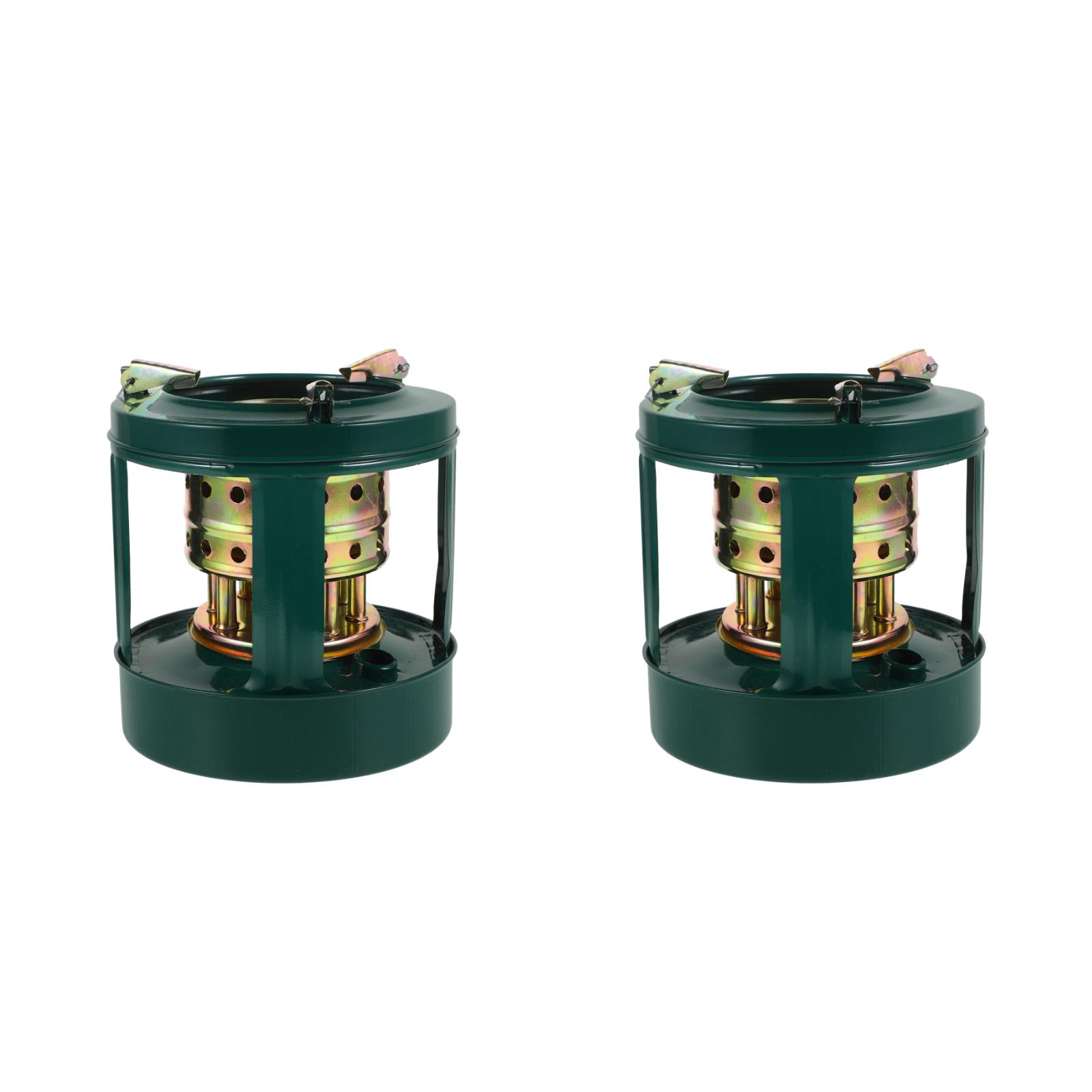 Réchaud à Pétrole 8 Mèches Portable - Pour Camping, Chauffage Et Cuisine Extérieure, Capacité 700ml, Vert