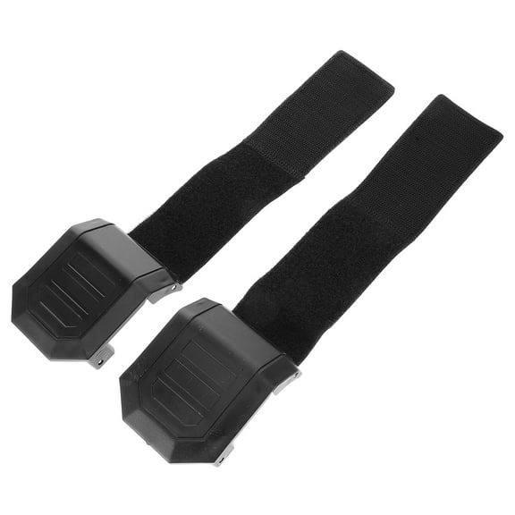 WASHWEPE Half Windshield Clamps Black 2Pcs UTV Models