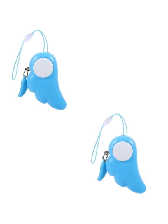 2-Pack Compact Personal Safety Alarm Keychain for Home and Outdoor Use