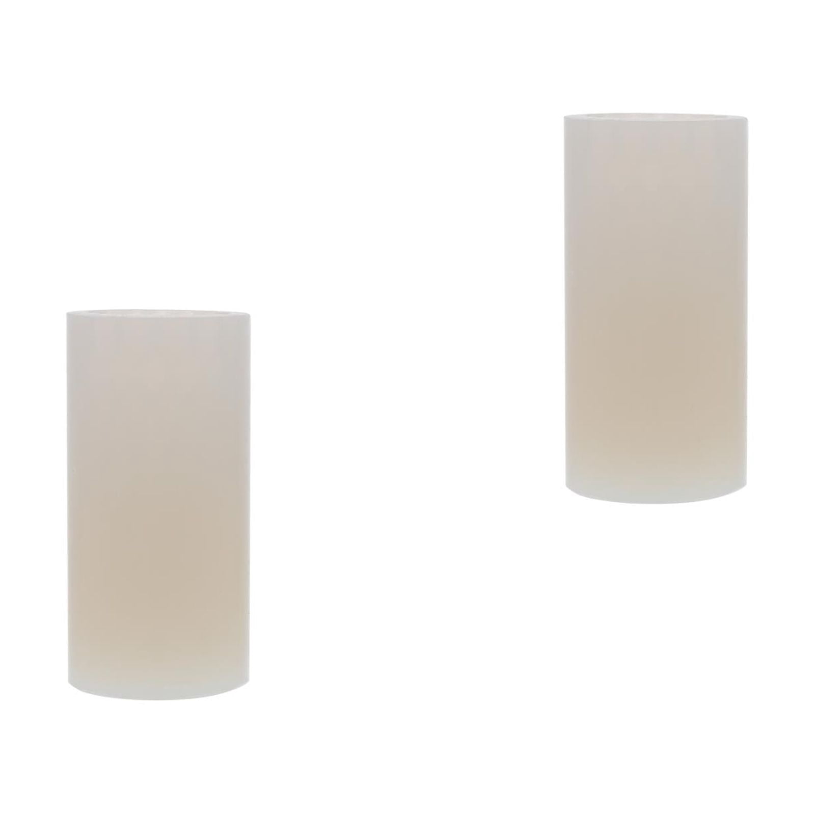 TAILTOSS  DIY Scented Candle Mold White Silicone for Crafting and Home Projects 2Pcs