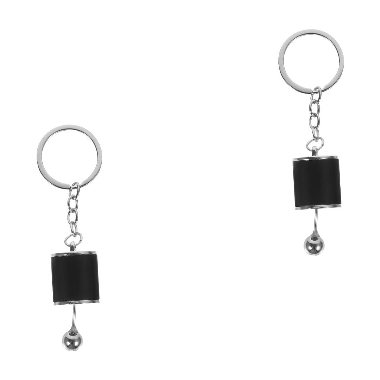 Car Fidget Keychains FRCOLOR 2pcs Car Keychain Gear Shifter Fidget Keychain Portable Key ...