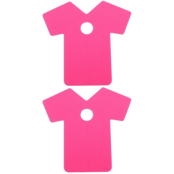 FRCOLOR 2pcs Clothes Collar Ironing Board Household Convenient Plastic Ironing Board for Shirt Collar