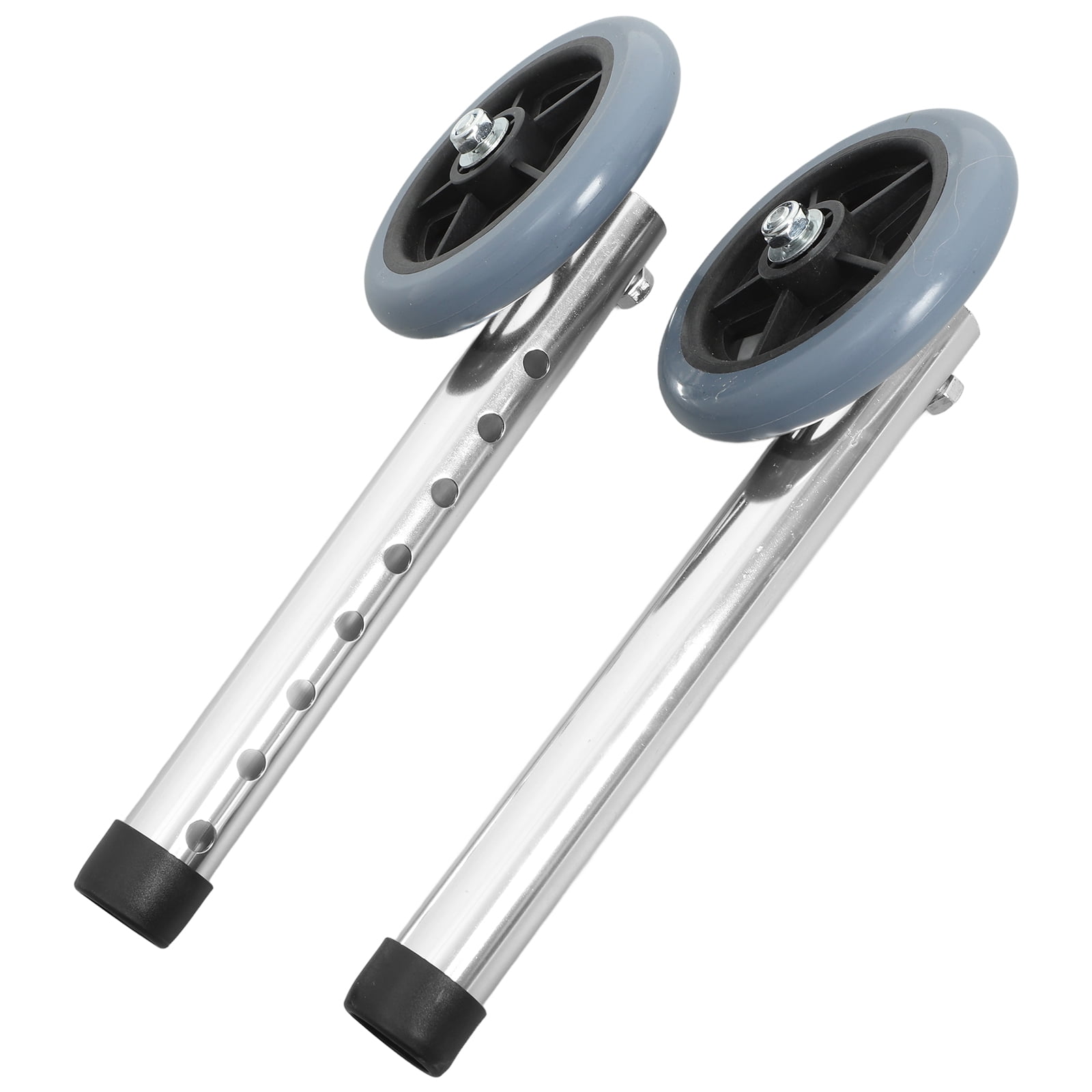 FRCOLOR 2pcs Drive Walker Wheels Replaceable Wheel Alloy Wheel Repair Walker Replacement Wheels Drive Roller Replacement Walker Replaceable Wheels Useful Front Wheel