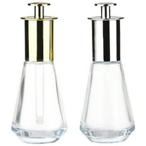 WRISTBIQUE Dropper Bottles Travel Friendly Glass 2Pcs 11.8x1.9In