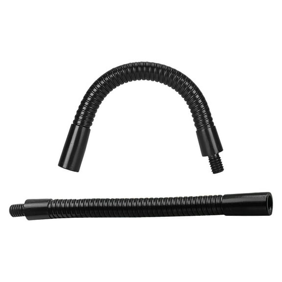 FRCOLOR 2pcs Flexible Mic Stand Gooseneck Extension Arm Adjustable Holder Adapter Metal Support Tube for Broadcast Studios   Keyboard Instrument Mics 18cm