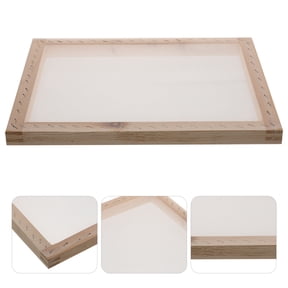 LABSERRON Labserron Reusable Wood Screen Frame for Home DIY Printing 2Pcs