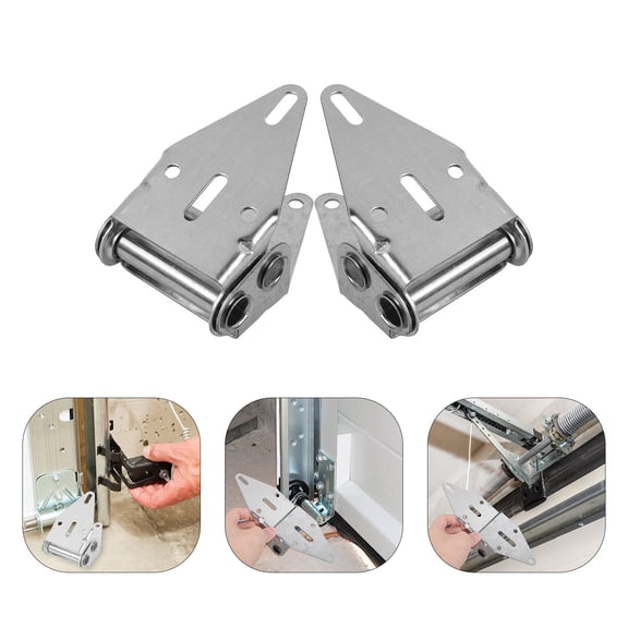 FRCOLOR 2pcs Garage Door Hinge Garage Door Bracket Hinge Accessory Garage Door Hinge Replacement
