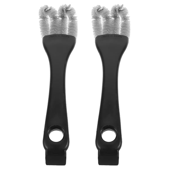 FRCOLOR 2pcs Grill Brush Multi-Functional Kitchen Cleaning Brush For Gaps Sinks And Bbq Racks Home And Camping