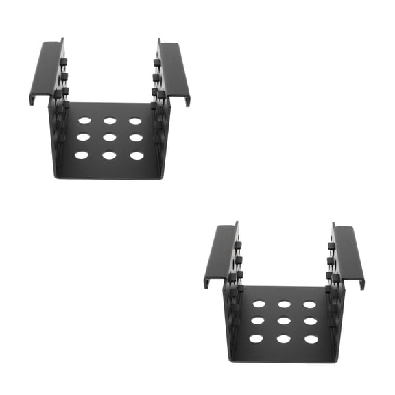 TAILTOSS Hard Disk Mounting Bracket 2.5 Inch Black Aluminum Alloy Storage Box for 4-Bay Use