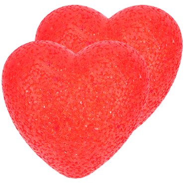PAMINGONO Heart Lamps Anniversaries Red Plastic 2Pcs
