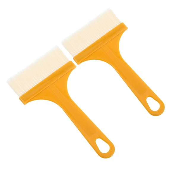 FRCOLOR 2pcs Non Shedding Basting Brush for Baking Turkey Baster for Cooking Kitchen Brush for Egg Wash Butter Food